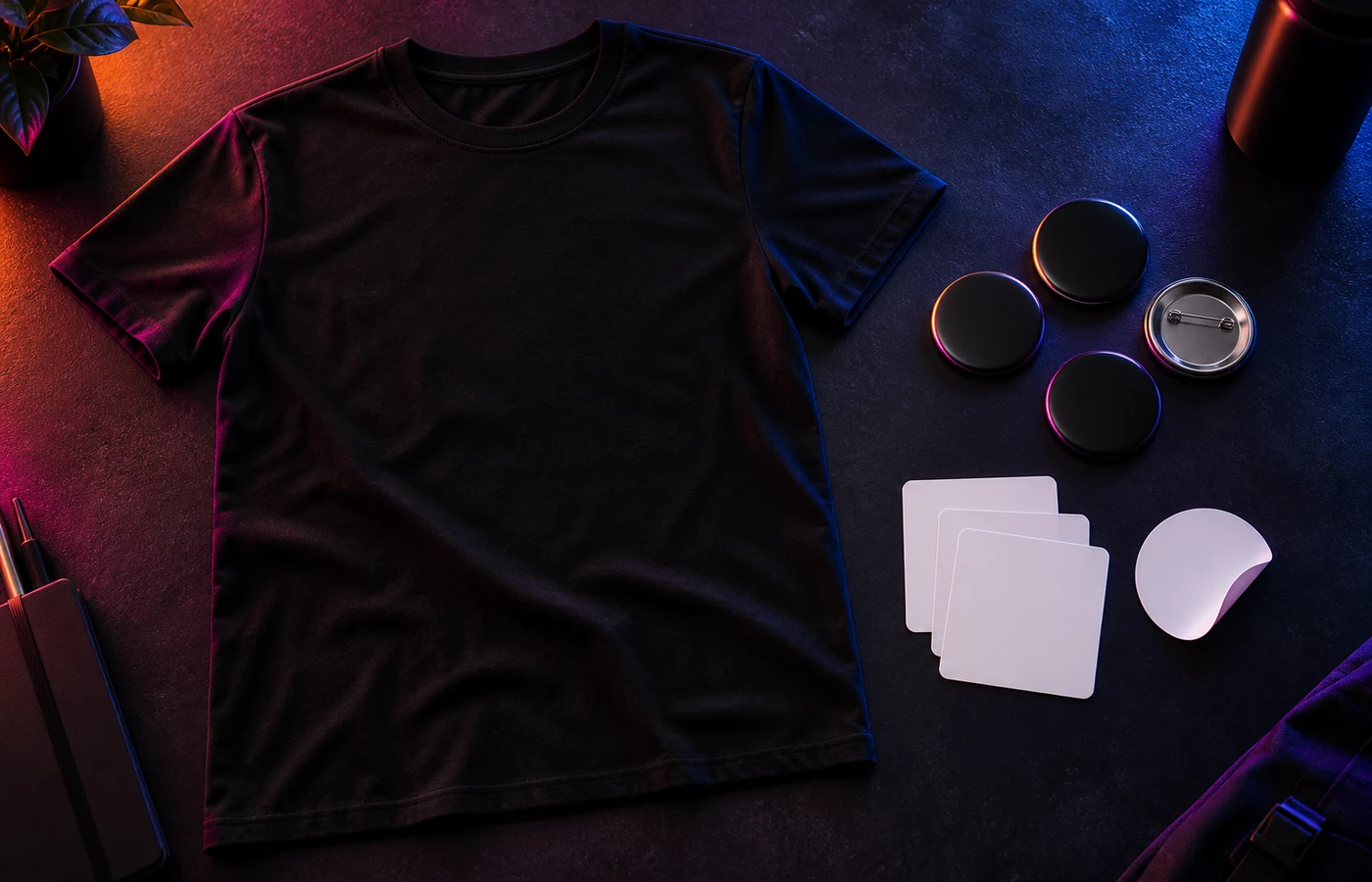 Camiseta, chapas y pegatinas de SBK Connect